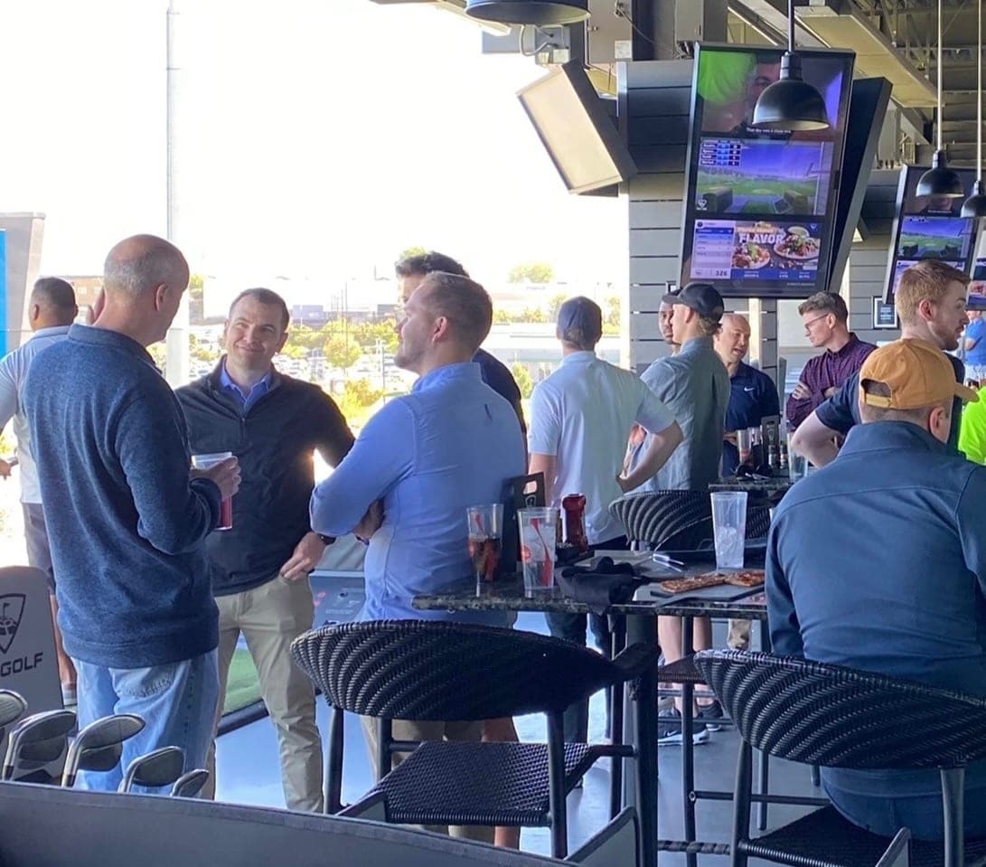 The first Founders & Funders gathering at Topgolf in Utah